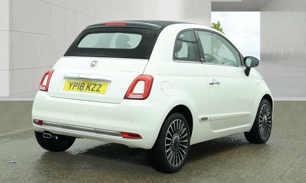 Fiat 500C 0.9L Lounge White #4