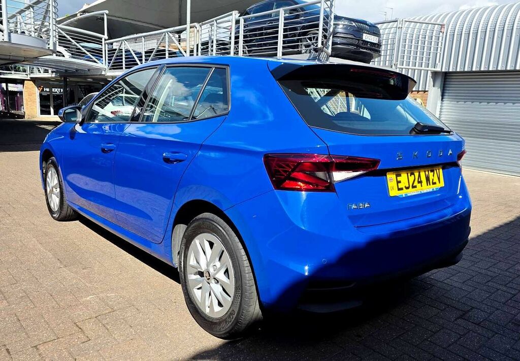 Skoda Fabia 1.0 Tsi Se Comfort EJ24WZV Blue #3
