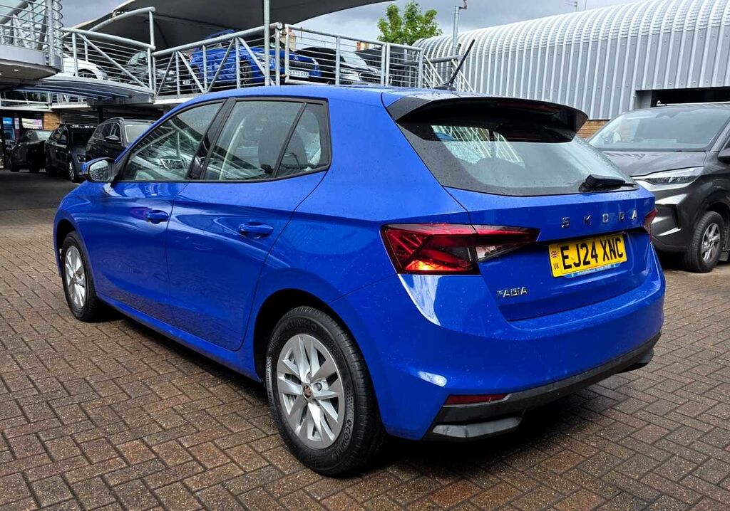 Skoda Fabia 1.0 Tsi Se Comfort EJ24XNC Blue #3
