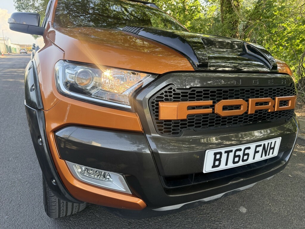 Ford Ranger Pickup 3.2 Tdci Wildtrak 2016 BT66FNH Orange #6