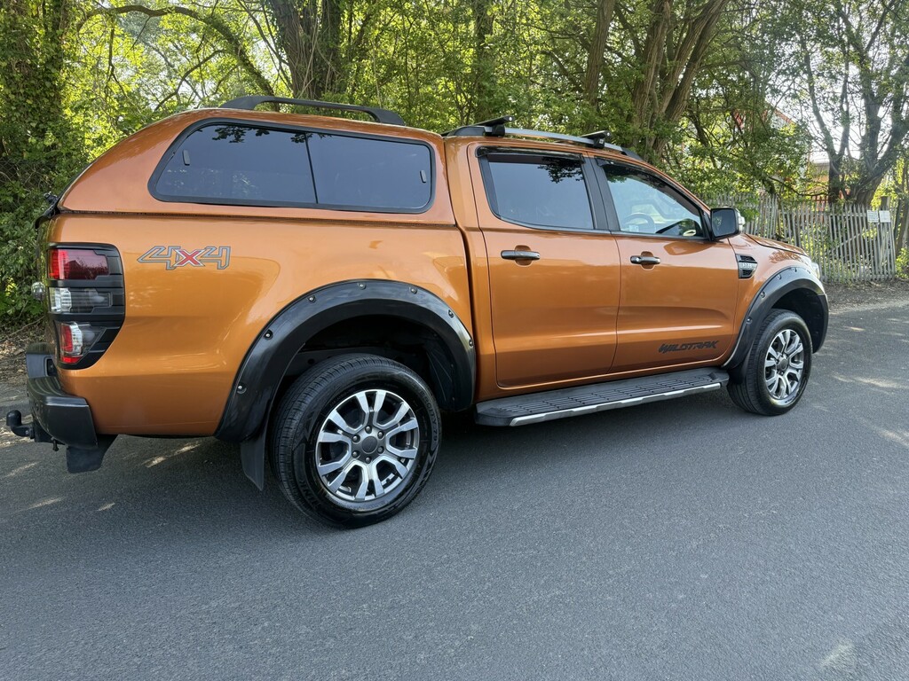 Ford Ranger Pickup 3.2 Tdci Wildtrak 2016 BT66FNH Orange #5