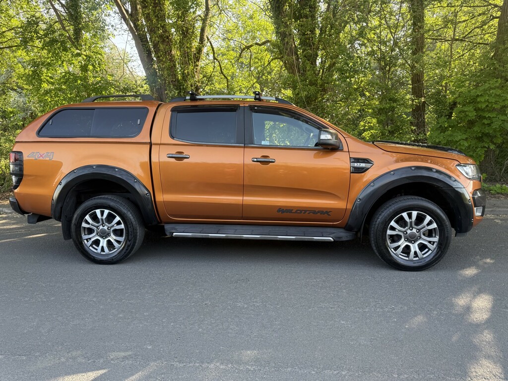 Ford Ranger Pickup 3.2 Tdci Wildtrak 2016 BT66FNH Orange #3