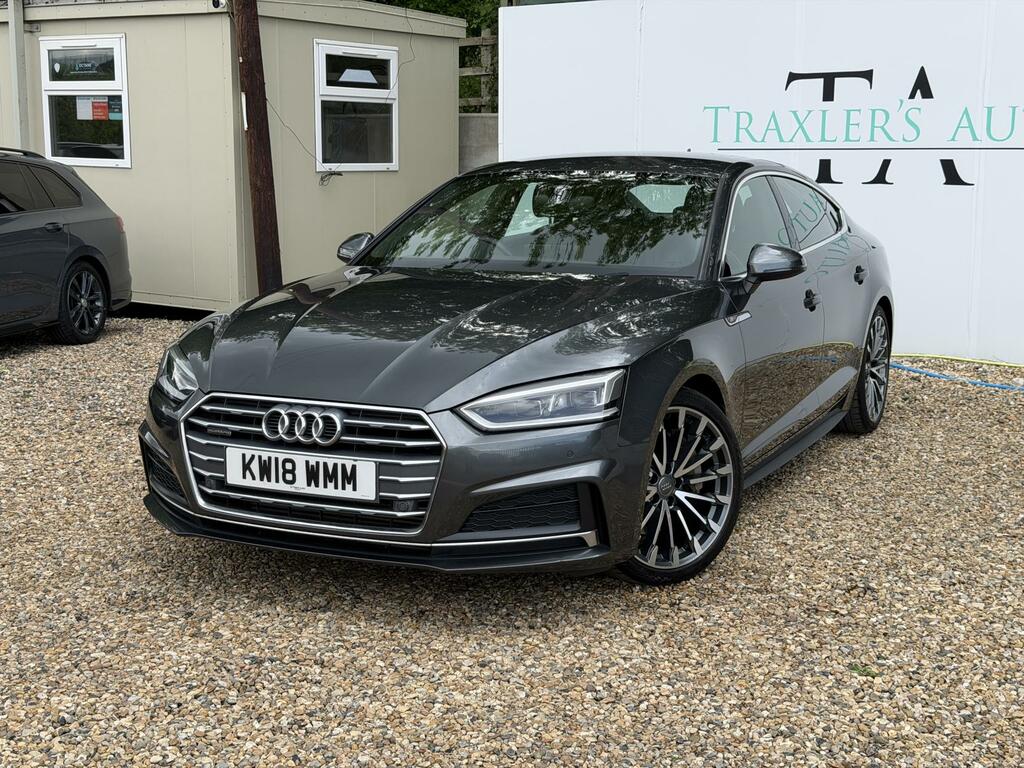 Audi A5 2.0 Tfsi S Line Sportback S Tronic Quat Grey