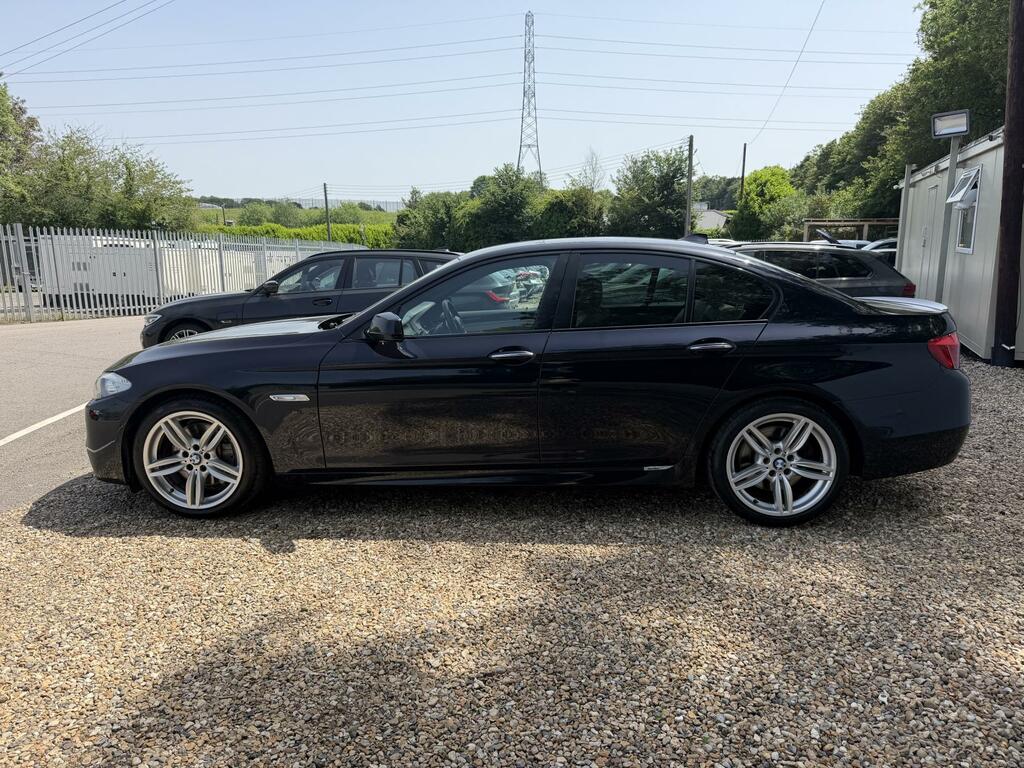 BMW 5 Series 3.0 535D M Sport Saloon Steptronic Euro Black #4