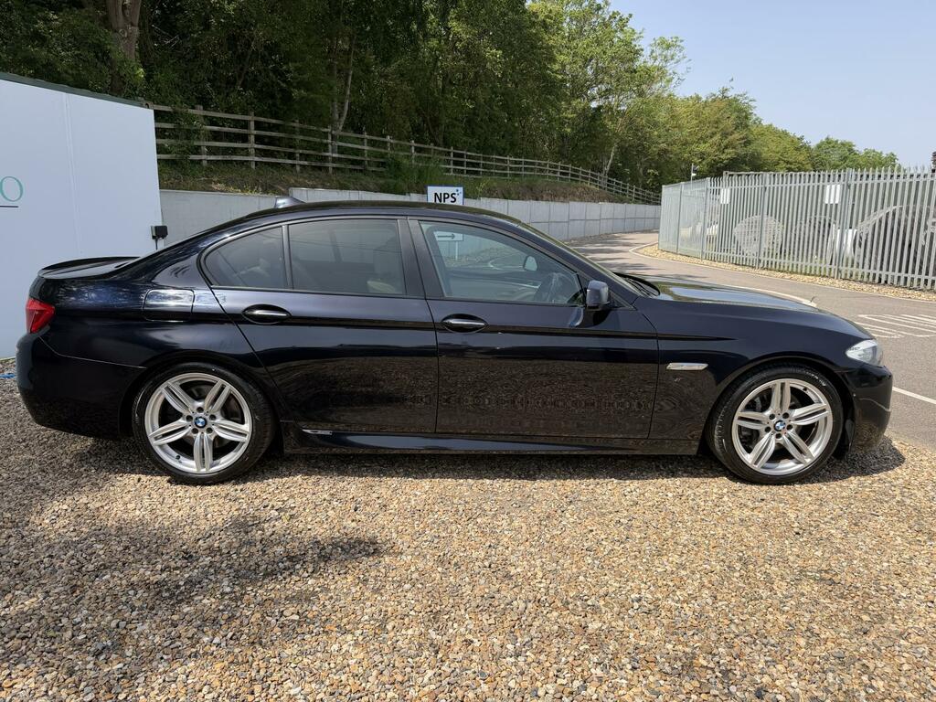 BMW 5 Series 3.0 535D M Sport Saloon Steptronic Euro Black #3