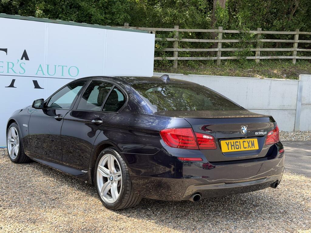 BMW 5 Series 3.0 535D M Sport Saloon Steptronic Euro Black #6