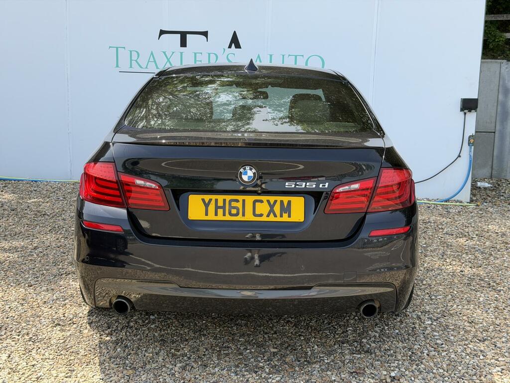 BMW 5 Series 3.0 535D M Sport Saloon Steptronic Euro Black #5