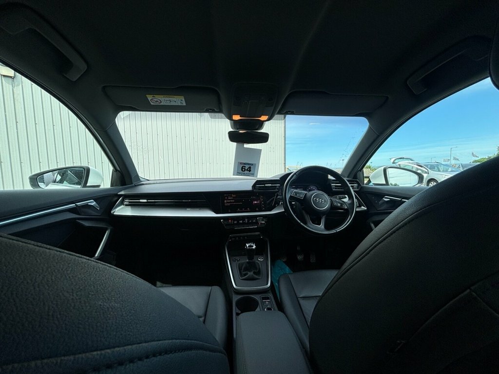 Audi A3 Saloon DE21HZB White #3