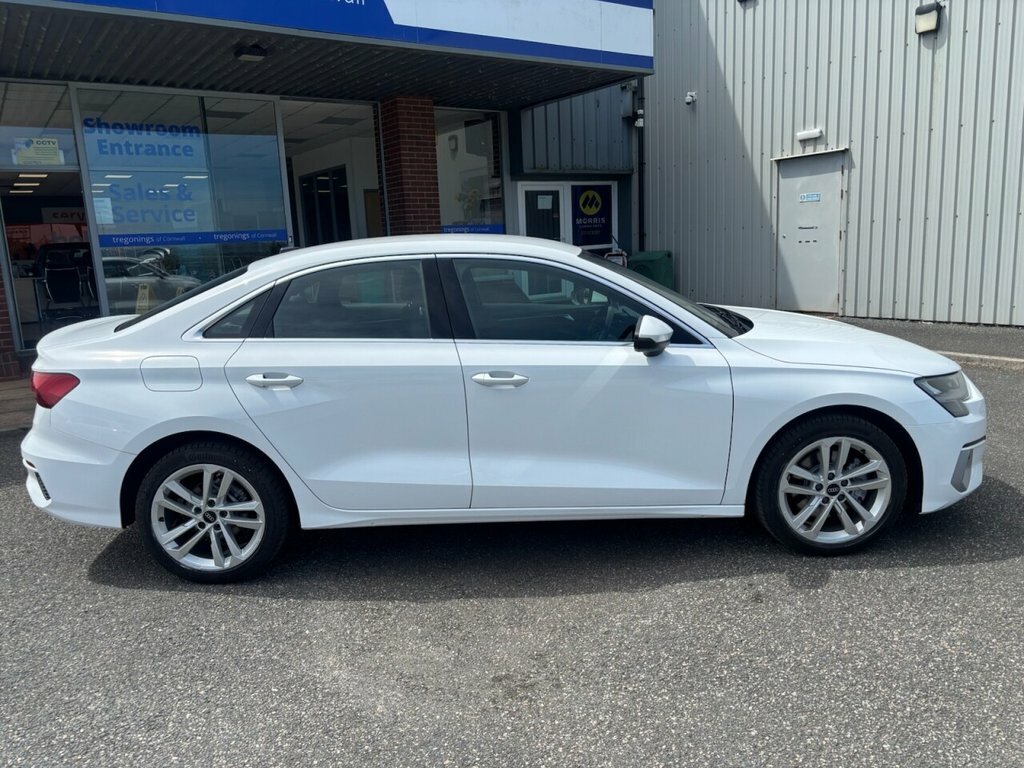 Audi A3 Saloon DE21HZB White #4