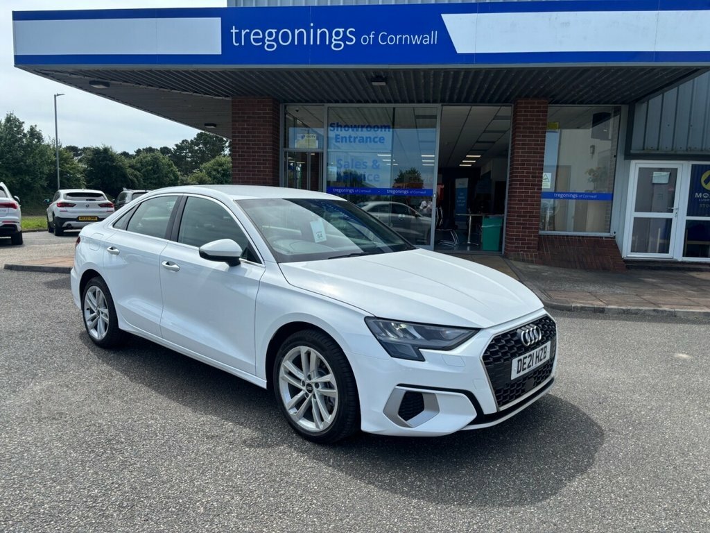 Audi A3 Saloon White
