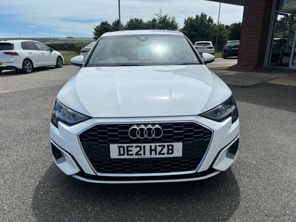 Audi A3 Saloon DE21HZB White #5