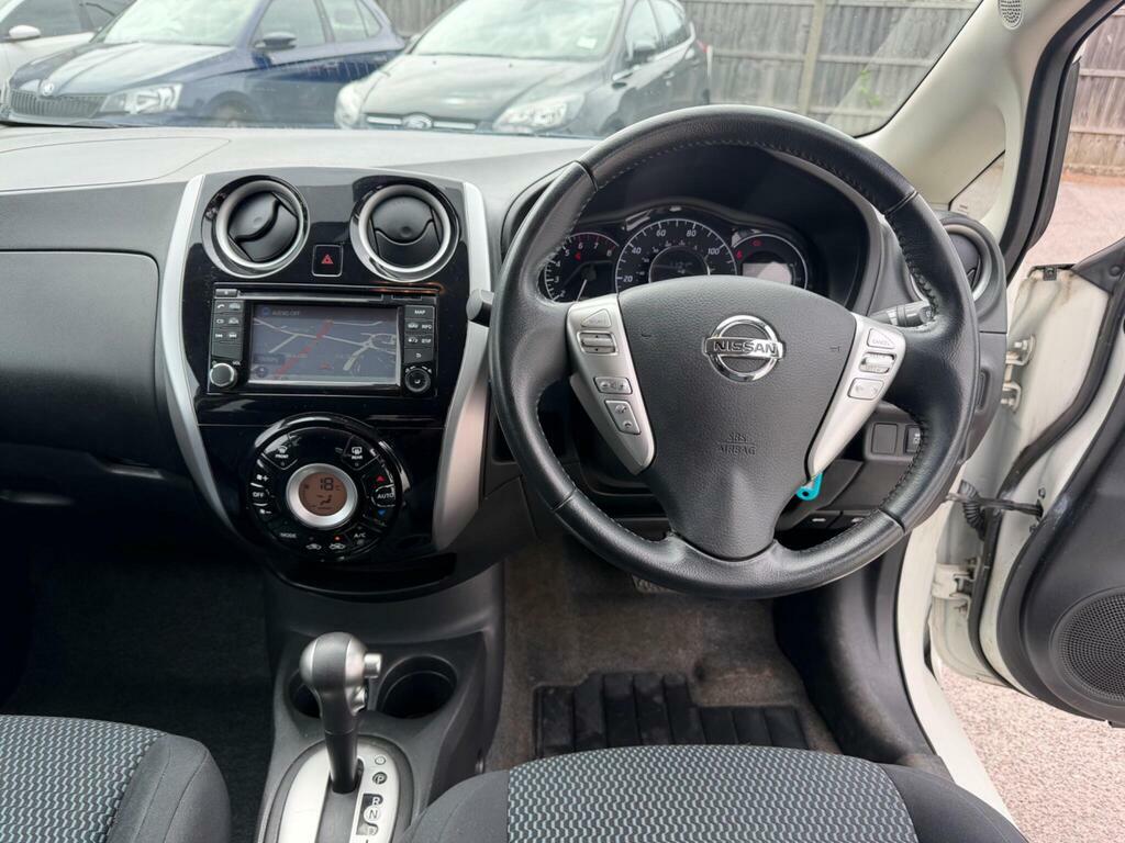 Nissan Note 1.2 Dig-s Acenta Premium Cvt Euro 5 S S SP64OYN White #2