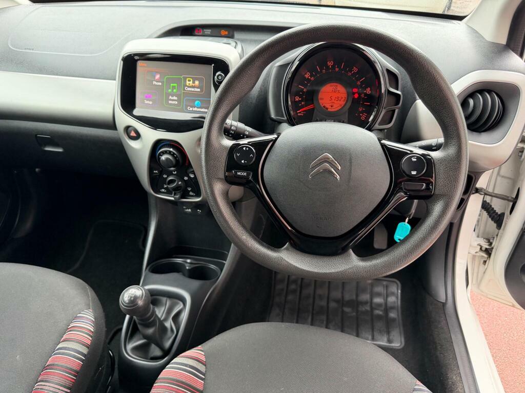 Citroen C1 1.0 Vti Feel Euro 6 FY18UUV White #3