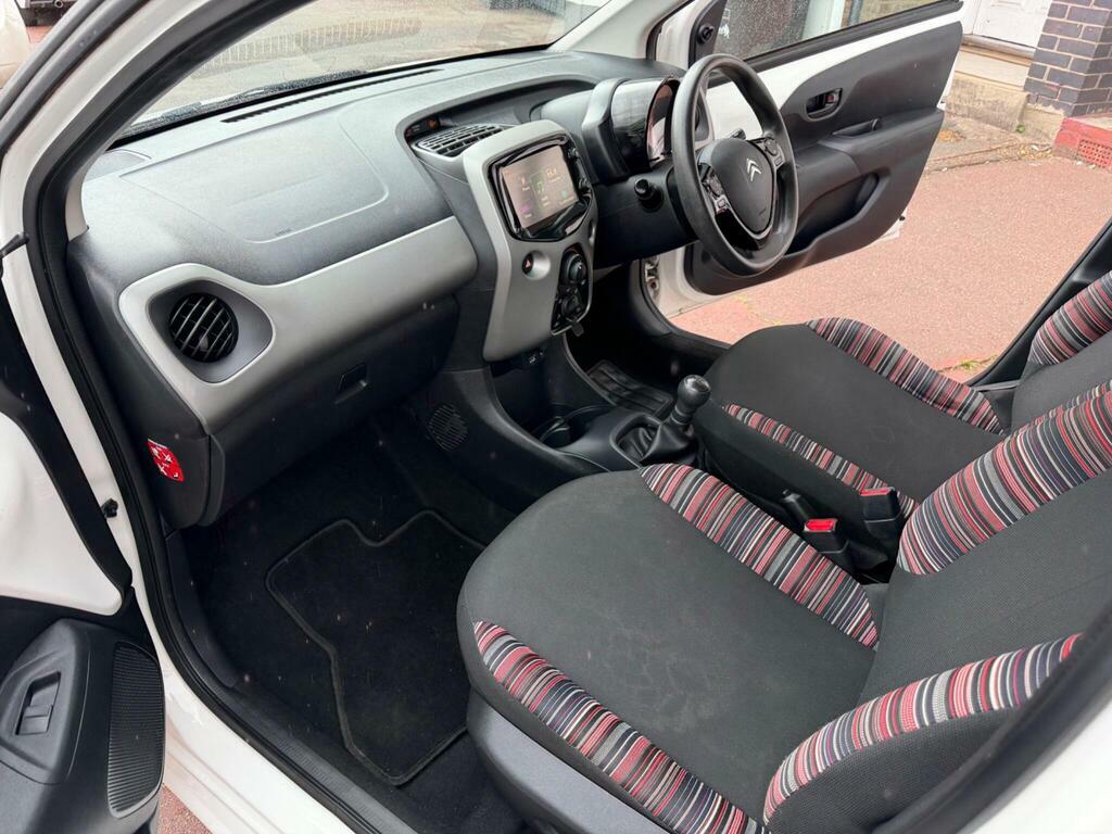 Citroen C1 1.0 Vti Feel Euro 6 FY18UUV White #5