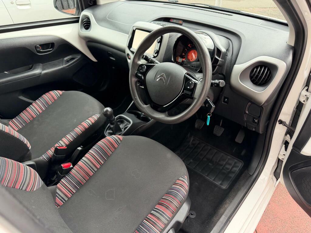 Citroen C1 1.0 Vti Feel Euro 6 FY18UUV White #4