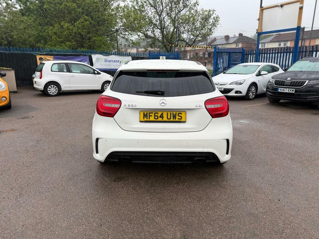 Mercedes-Benz A Class 2.1 A220 Cdi Amg Sport 7G-dct Euro 6 Ss White #5
