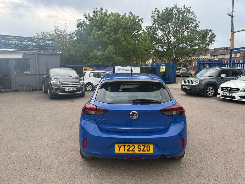 Vauxhall Corsa 1.2 Turbo Se Edition Euro 6 Ss YT22SZO Blue #3