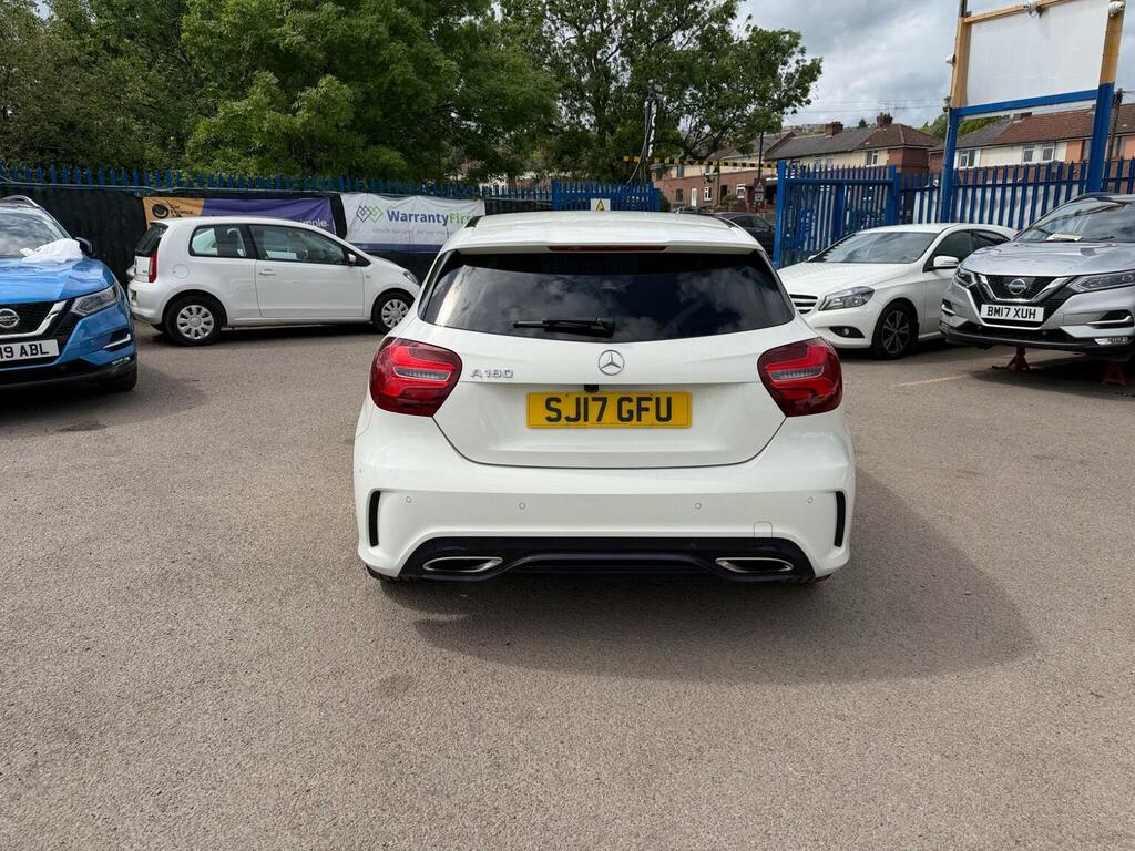 Mercedes-Benz A Class 1.6 A180 Amg Line Premium Euro 6 Ss SJ17GFU White #4