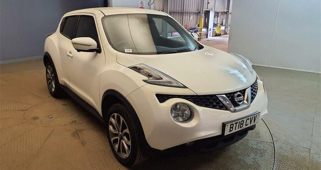 Nissan Juke 1.5 Dci Tekna Euro 6 Ss White