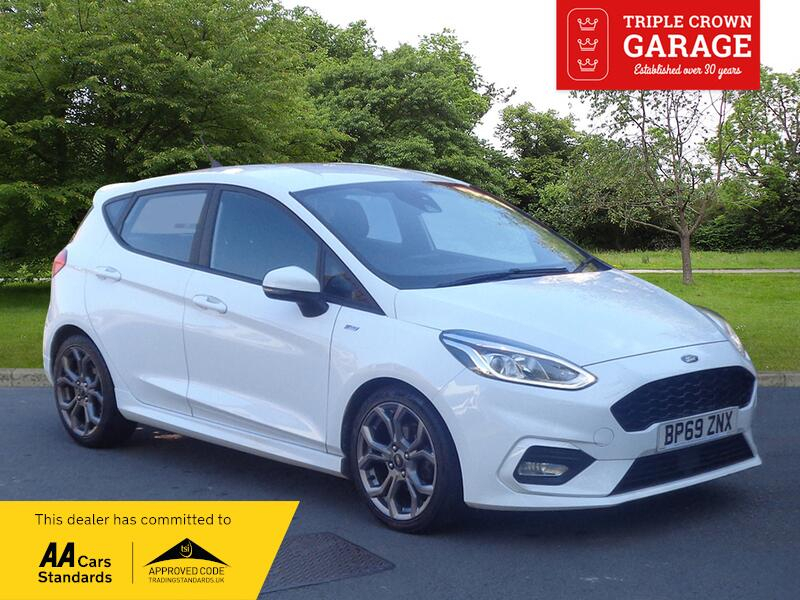 Ford Fiesta St-line White