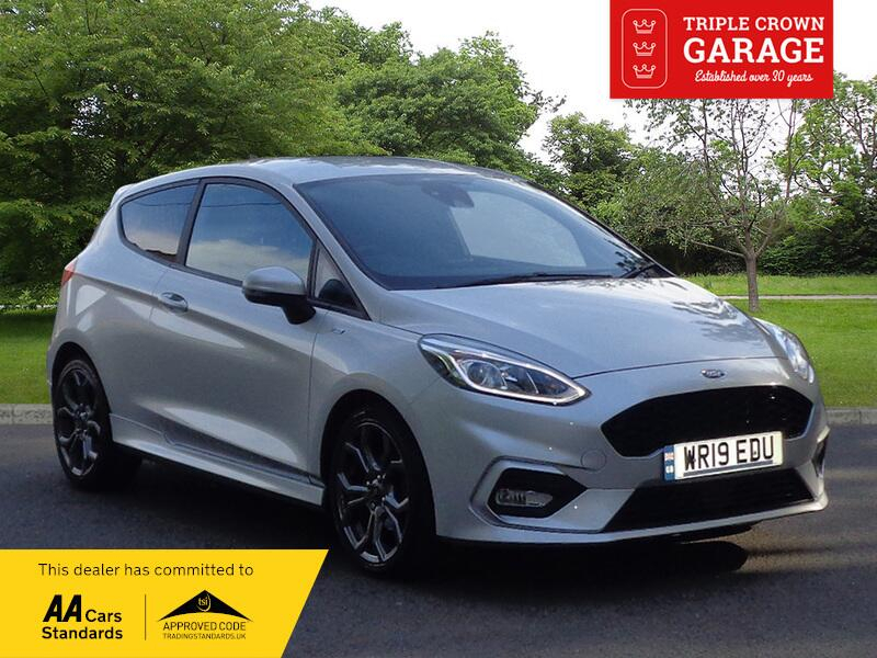 Ford Fiesta St-line Silver