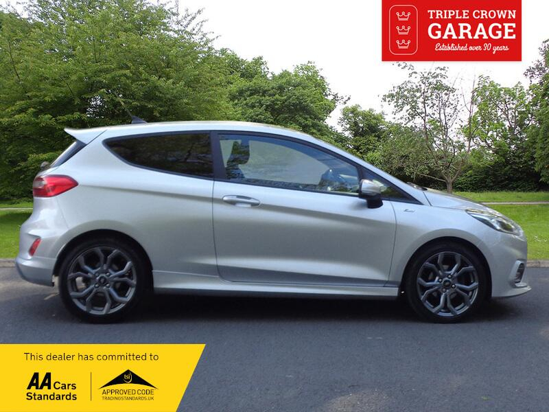Ford Fiesta St-line WR19EDU Silver #3