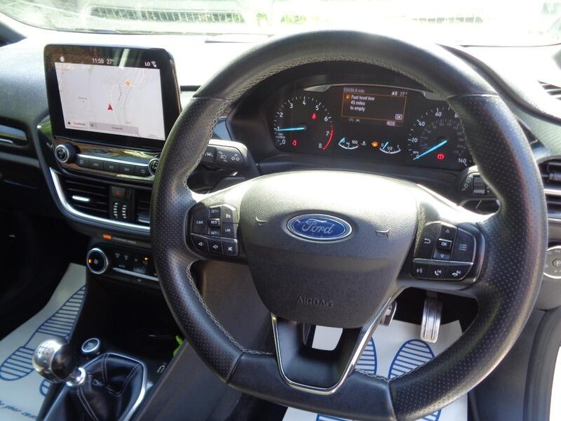 Ford Fiesta St-line X FN68URZ White #6