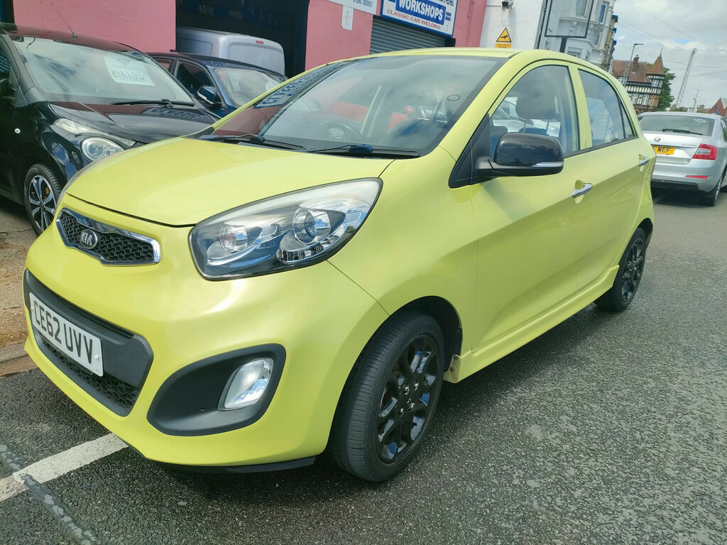 Kia Picanto 1.25 3 Hatchback Euro 5 84 Bhp Green
