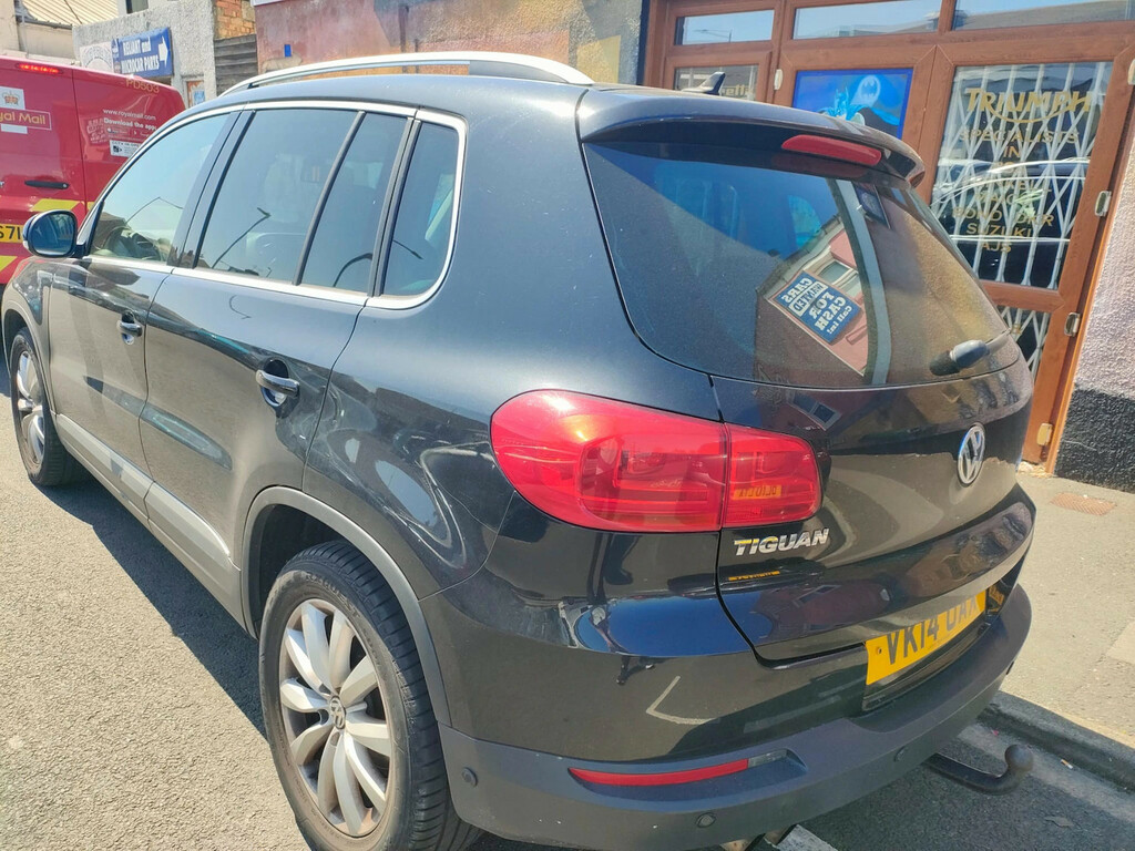 Volkswagen Tiguan 2.0 Tdi Bluemotion Tech Match Suv Manua VK14UAX Black #4