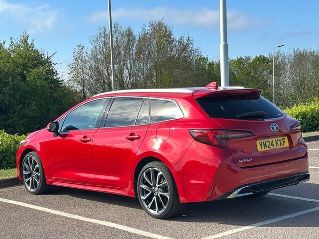 Toyota Corolla Vvt-h Excel Touring Sports YM24KXF Red #5