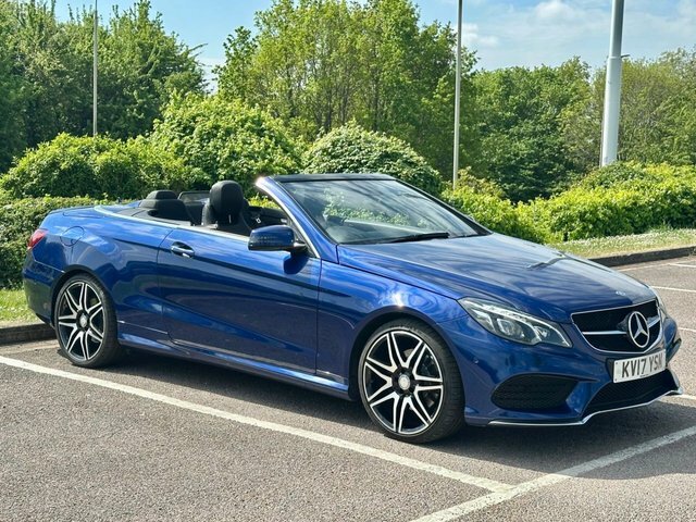 Mercedes-Benz E Class E220d Amg Line Edition Blue