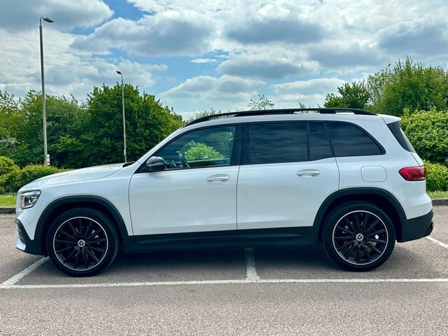 Mercedes-Benz GLB Class Glb200 Amg Line Night KP23HRO White #3