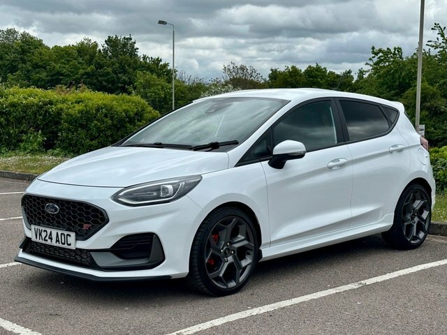 Ford Fiesta Ecoboost St-3 Hatchback VK24AOC White #6