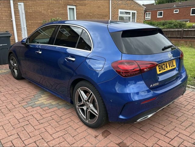 Mercedes-Benz A Class A200h Mhev Amg Line BN24VUL Blue #2