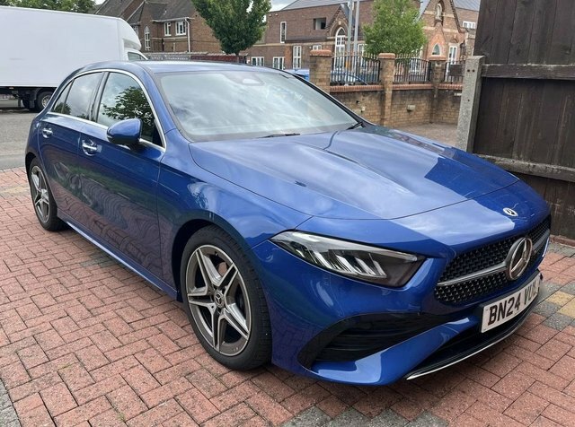 Mercedes-Benz A Class A200h Mhev Amg Line Blue