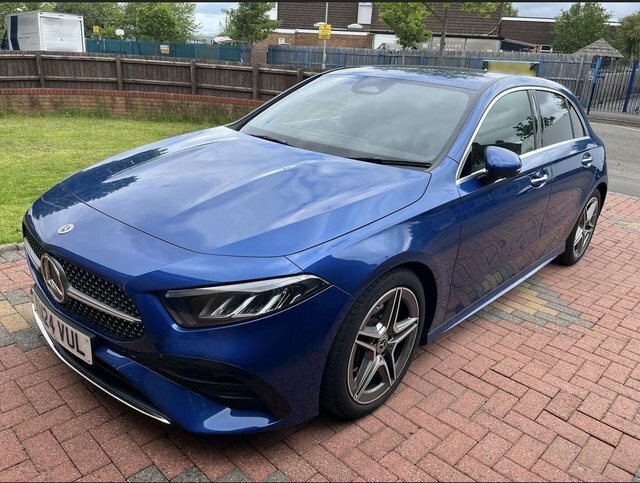 Mercedes-Benz A Class A200h Mhev Amg Line BN24VUL Blue #3