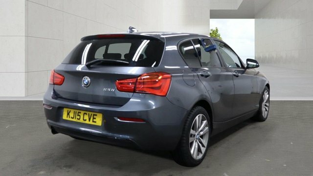 BMW 1 Series 120I Sport Hatchback Grey #4
