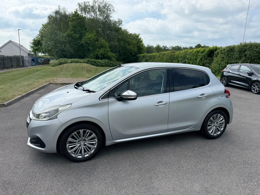 Peugeot 208 1.6 Bluehdi Allure Hatchback Eur GX65OXM Silver #4