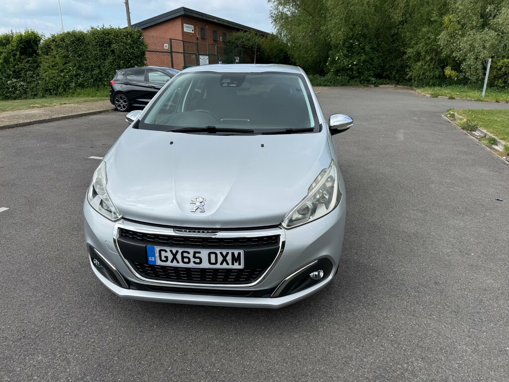 Peugeot 208 1.6 Bluehdi Allure Hatchback Eur GX65OXM Silver #5