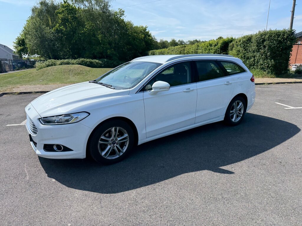 Ford Mondeo 2.0 Tdci Titanium Estate Powershift Eur White #5