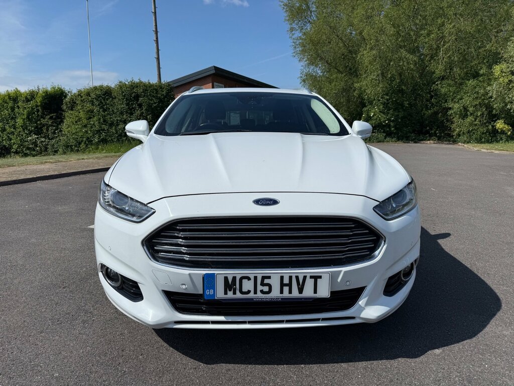 Ford Mondeo 2.0 Tdci Titanium Estate Powershift Eur White #2