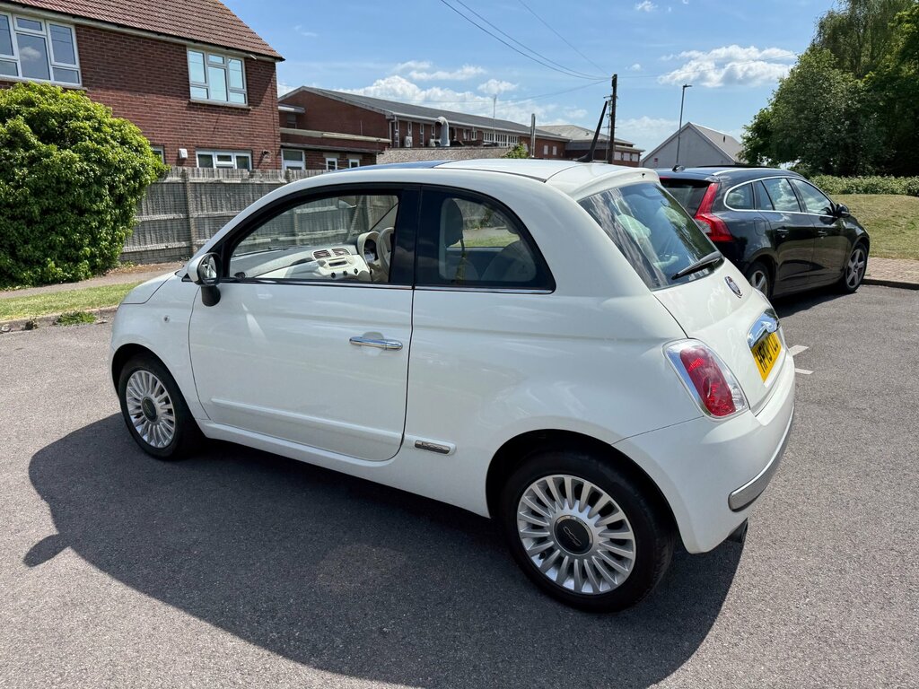 Fiat 500 1.2 Lounge Hatchback Euro 4 69 HF13TCO White #6