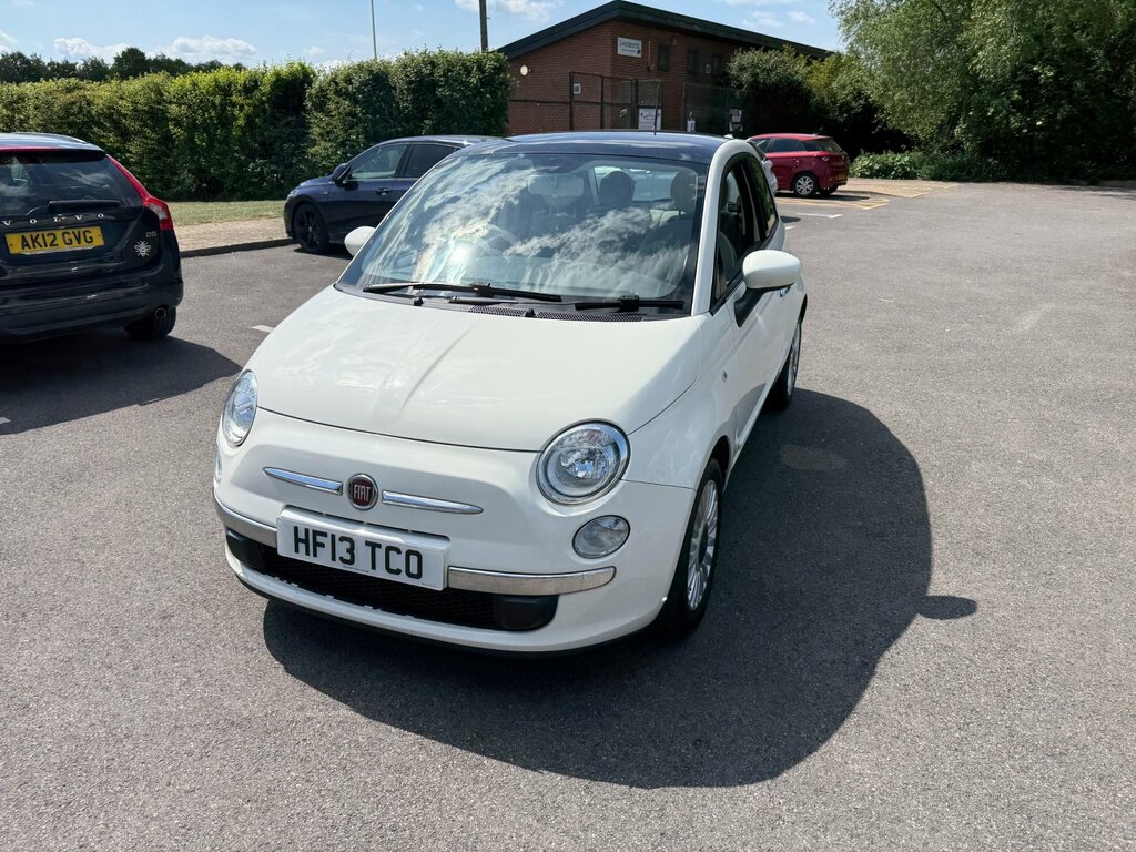 Fiat 500 1.2 Lounge Hatchback Euro 4 69 HF13TCO White #2
