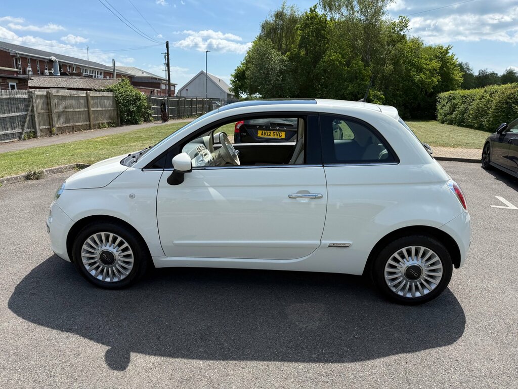 Fiat 500 1.2 Lounge Hatchback Euro 4 69 HF13TCO White #5