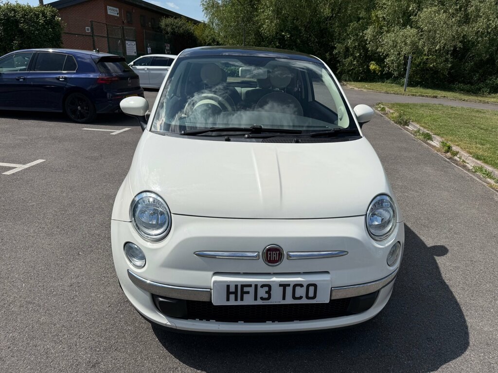 Fiat 500 1.2 Lounge Hatchback Euro 4 69 HF13TCO White #3