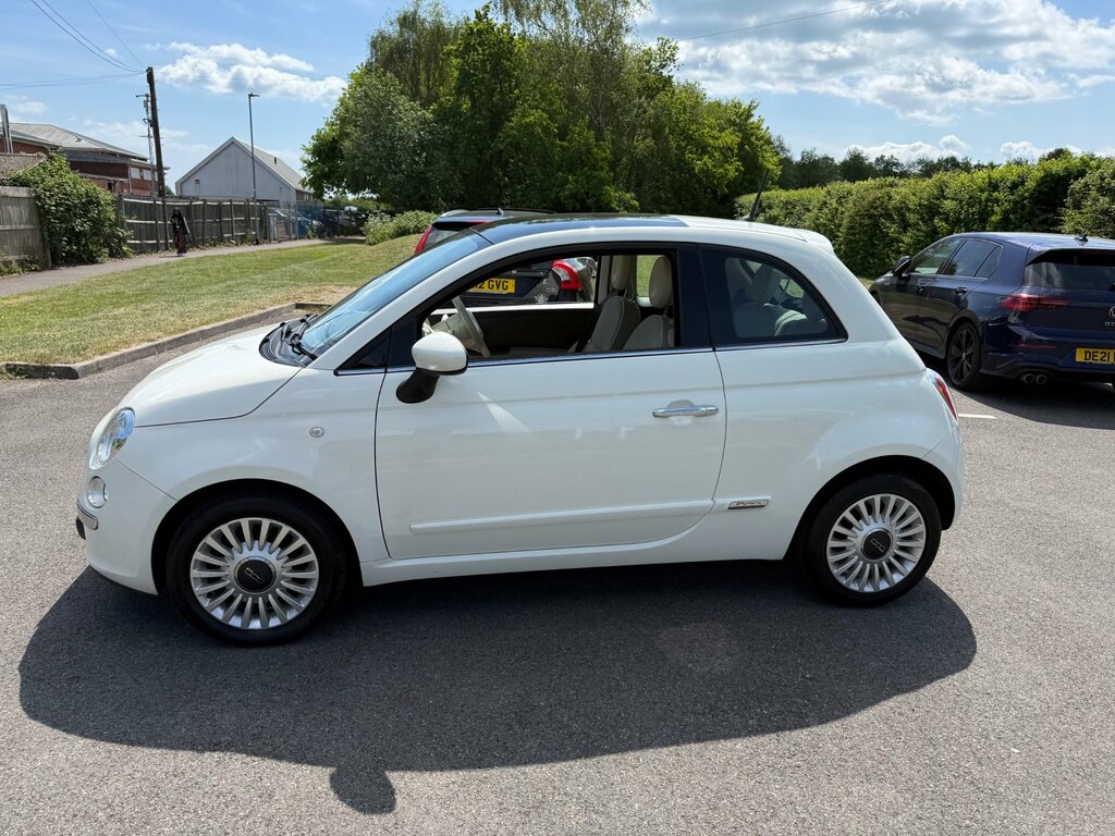 Fiat 500 1.2 Lounge Hatchback Euro 4 69 HF13TCO White #4