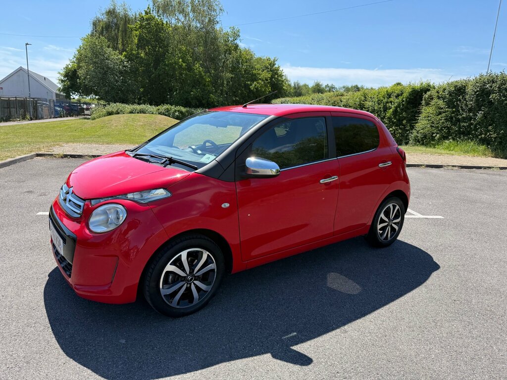 Citroen C1 1.2 Puretech Flair Hatchback Eur YH16WSN Red #6