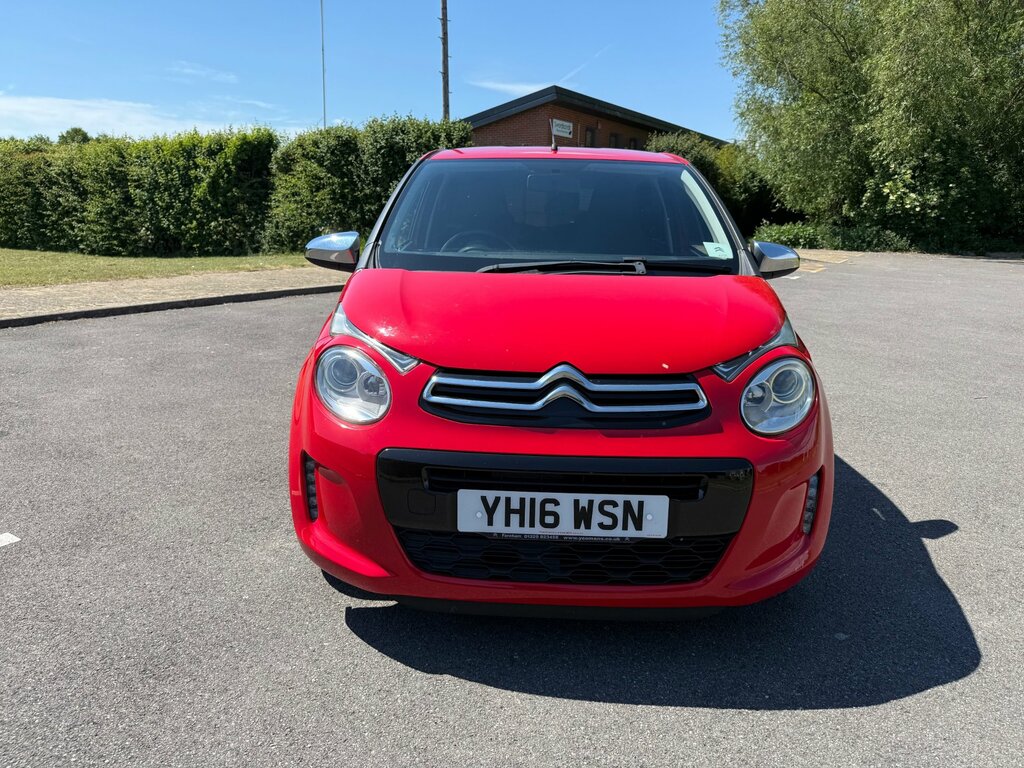 Citroen C1 1.2 Puretech Flair Hatchback Eur YH16WSN Red #3