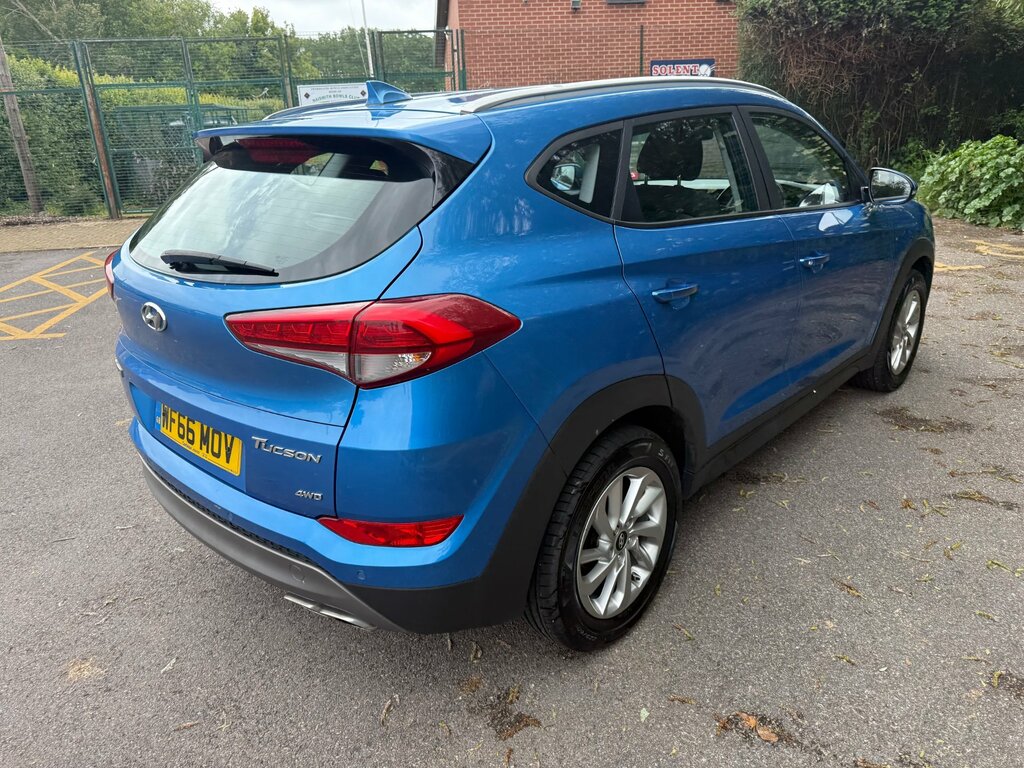 Hyundai Tucson 2.0 Crdi Se Nav Suv 4Wd Euro 6 13 WF66MOV Blue #6