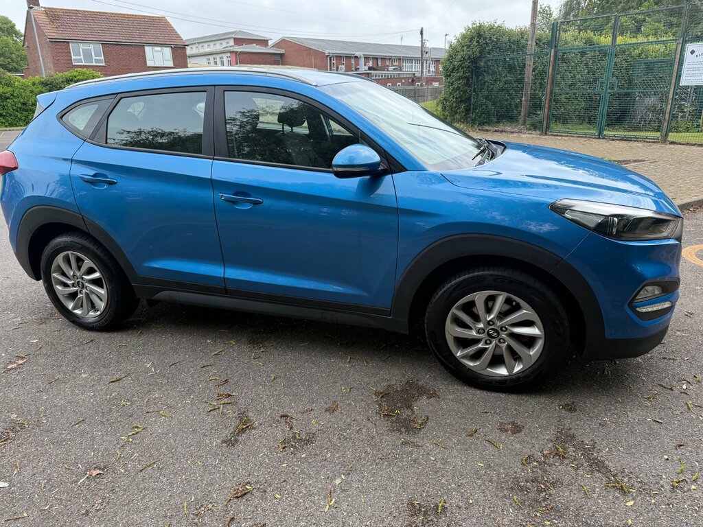 Hyundai Tucson 2.0 Crdi Se Nav Suv 4Wd Euro 6 13 WF66MOV Blue #5